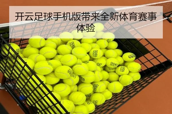 开云足球手机版带来全新体育赛事体验